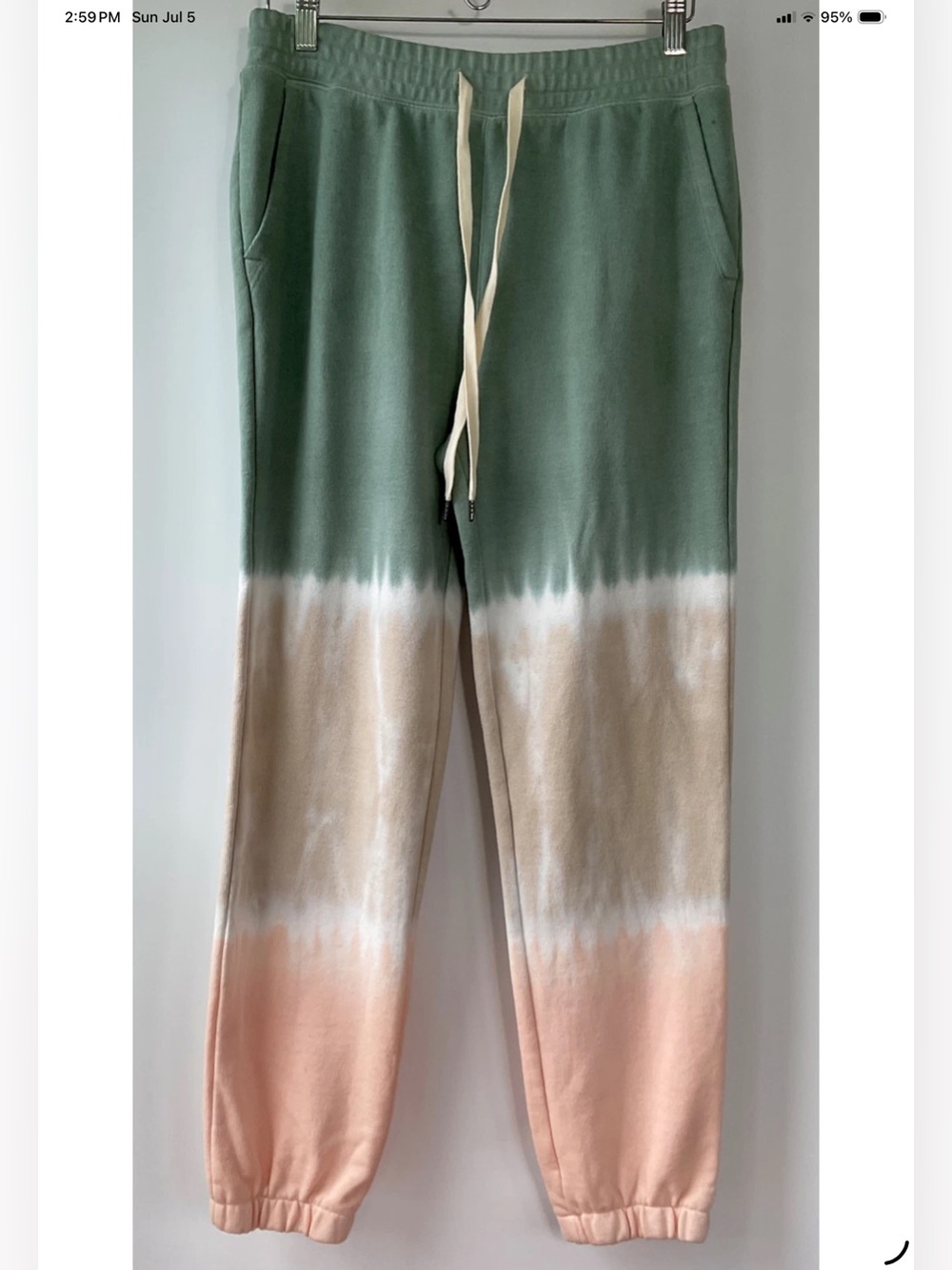 Rails Kingston Sweat, Lounge Pants in Sherbert Tie Dye. Women's XL, NWT !!!